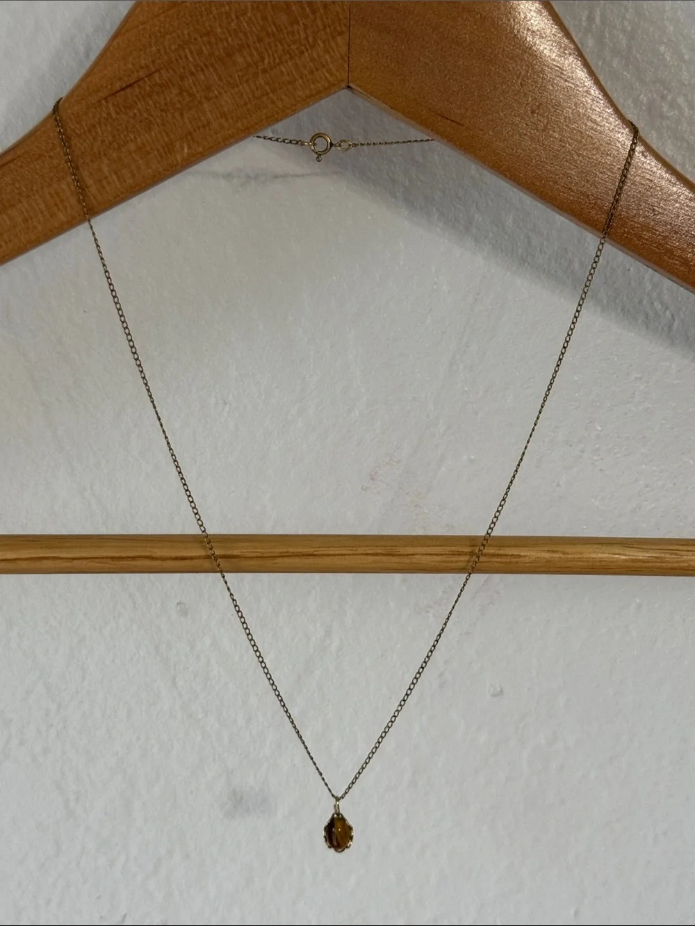 Gold Filled Tigers Eye Necklace